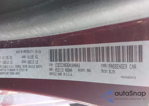 2016 Chrysler 200 Limited Platinum из США, поврежденный, VIN 1C3CCCAB3GN184843